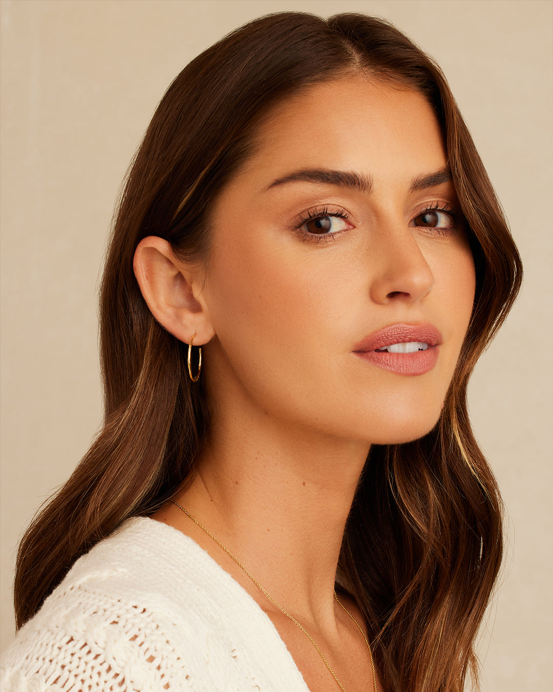 Taner Small Hoops - Image 3