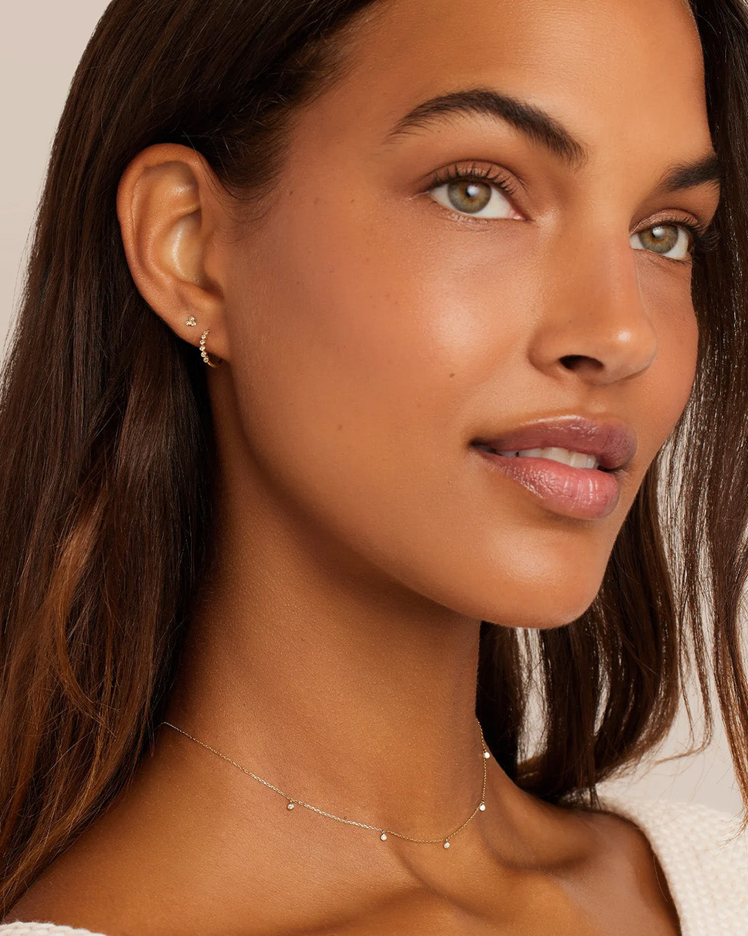 Classic Diamond Trio Stud - Image 7