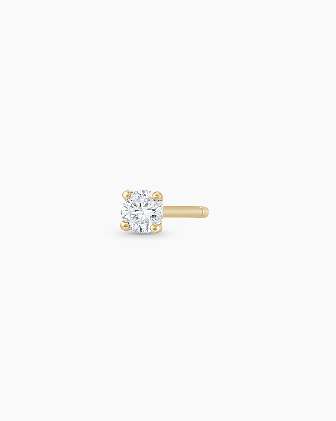Diamond Solitaire Single Studs