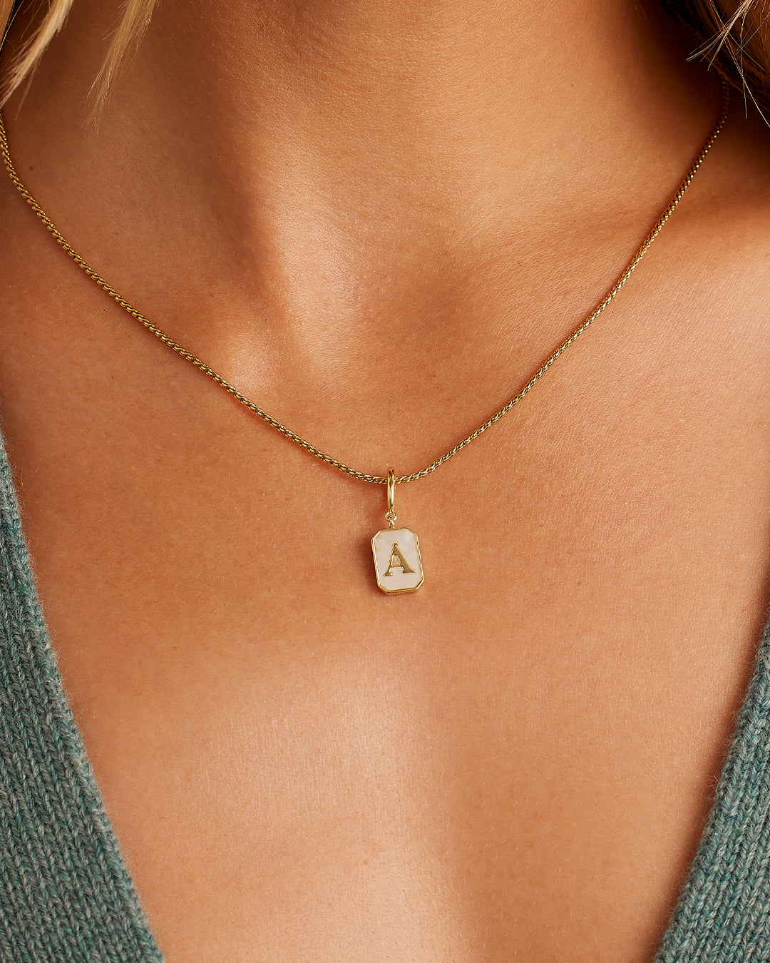 Alternative view of Vintage Alphabet Parker Charm