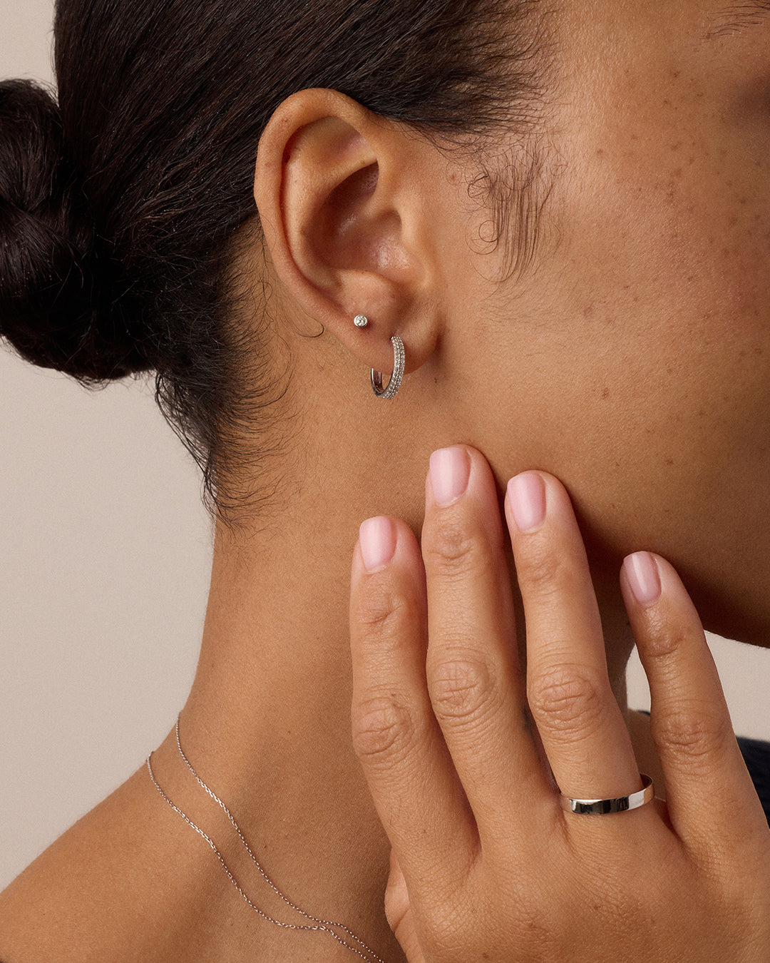 Classic Diamond Flat Back Single Stud - Image 6