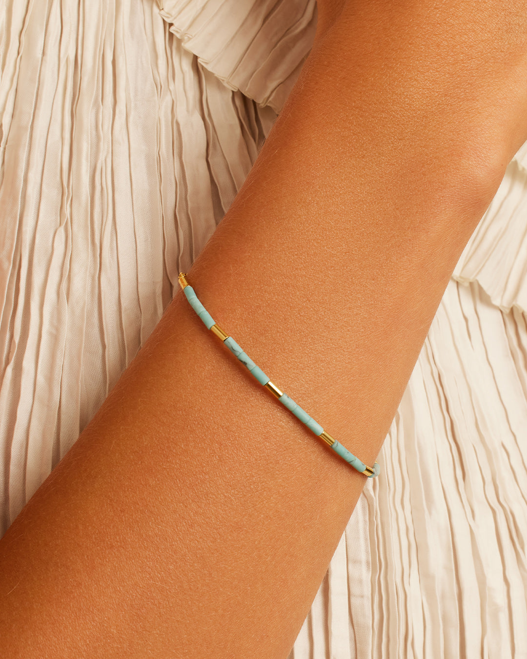 Alternative view of Power Gemstone Tatum Bracelet