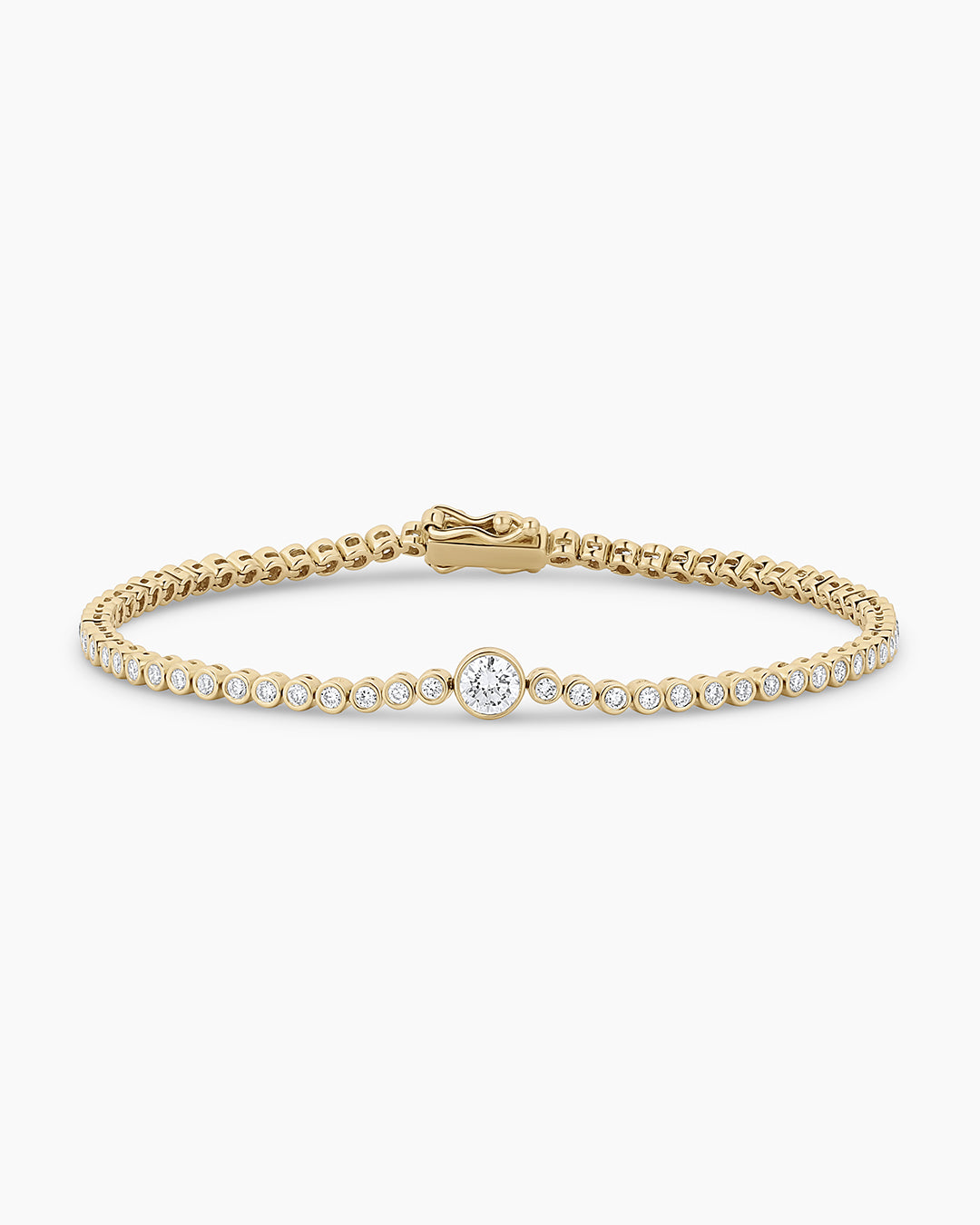 Lab Grown Diamond Circle Tennis Bracelet - Image 6