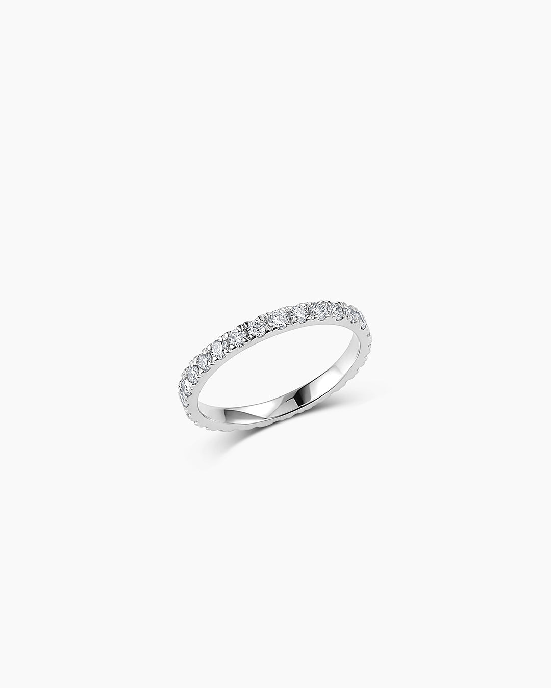 Lab Grown Diamond Eternity Ring 2mm - Image 10