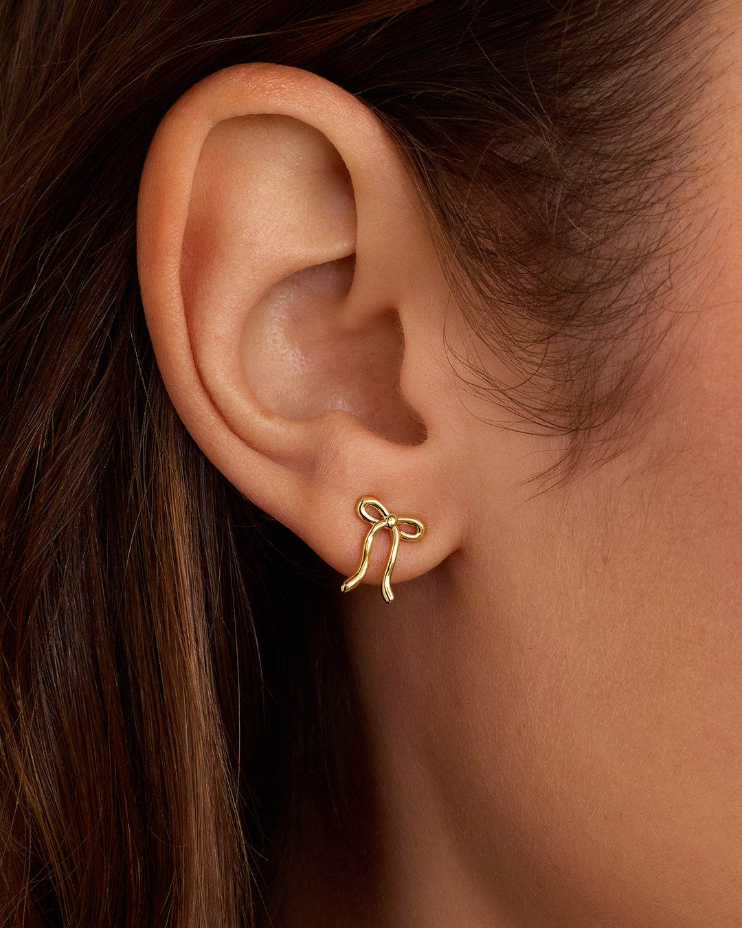 Alternative view of Bow Earrings