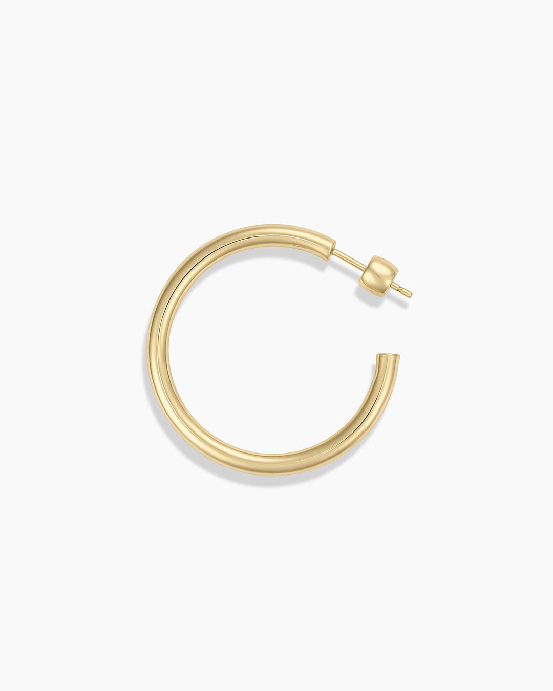14k Gold Carter Single Hoop - Image 12