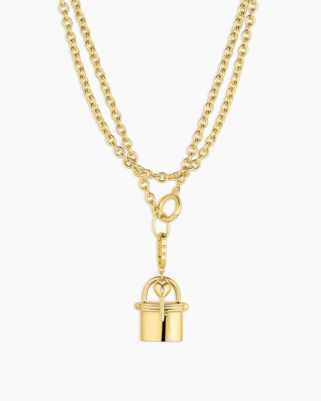 Avery Love Lock Necklace - Image 4