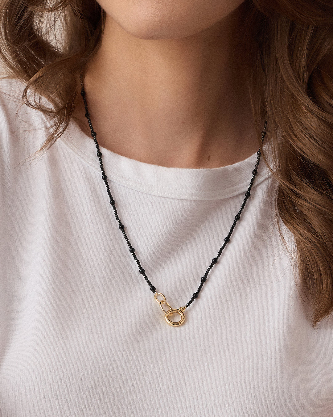 Alternative view of Power Gemstone Long Beaded Necklace