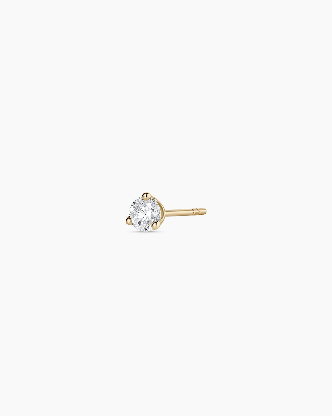 Lab Grown Diamond Solitaire Single Stud