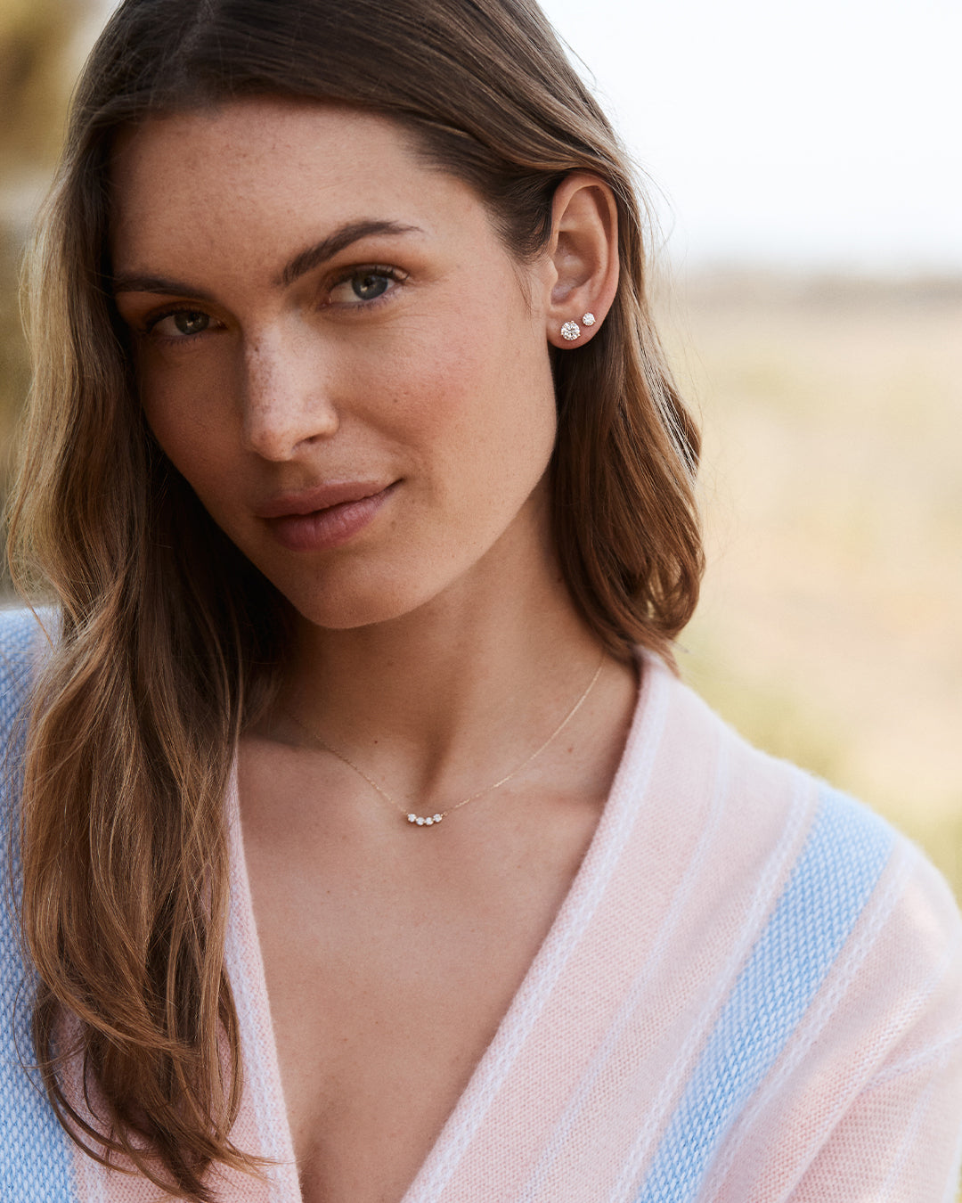 Lab Grown Diamond Solitaire Single Stud - Image 7