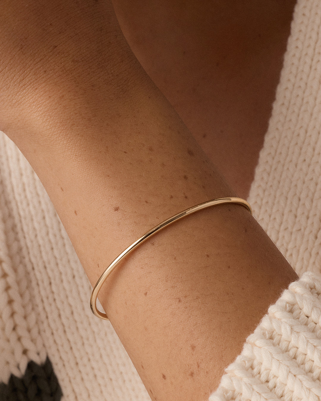 Alternative view of 14k Gold Everyday Cuff