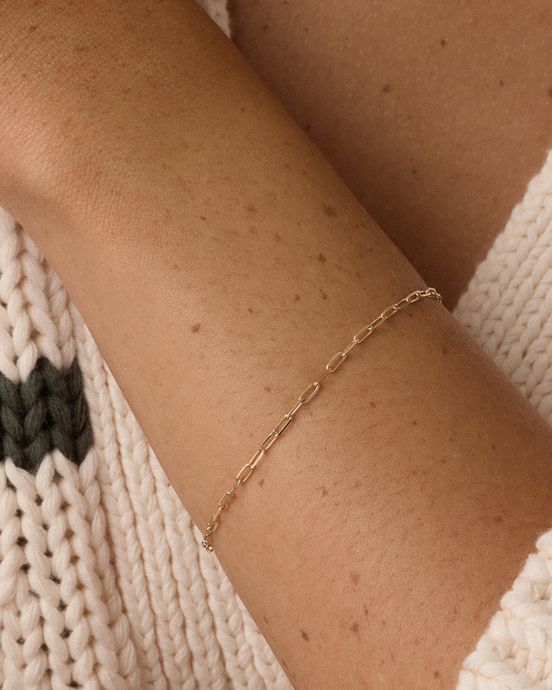 Alternative view of 14k Gold Micro Mini Parker Bracelet