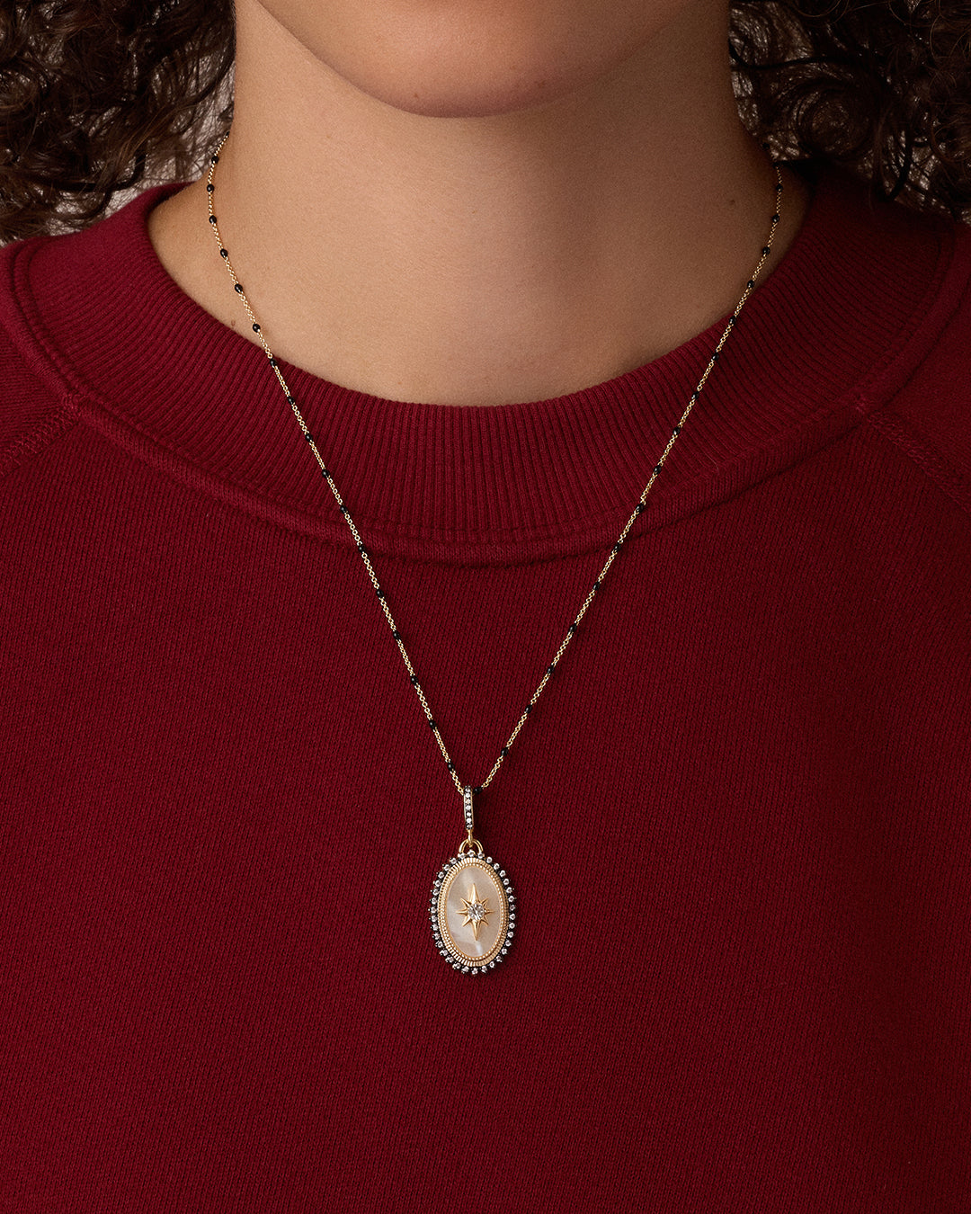 Alternative view of Vintage Burst Coin Parker Charm