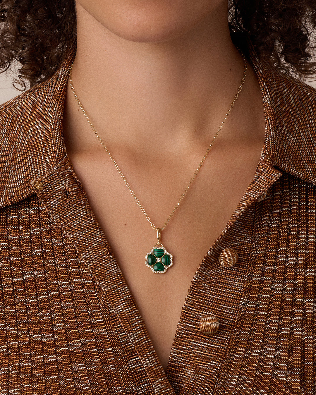 Alternative view of Vintage Clover Parker Charm