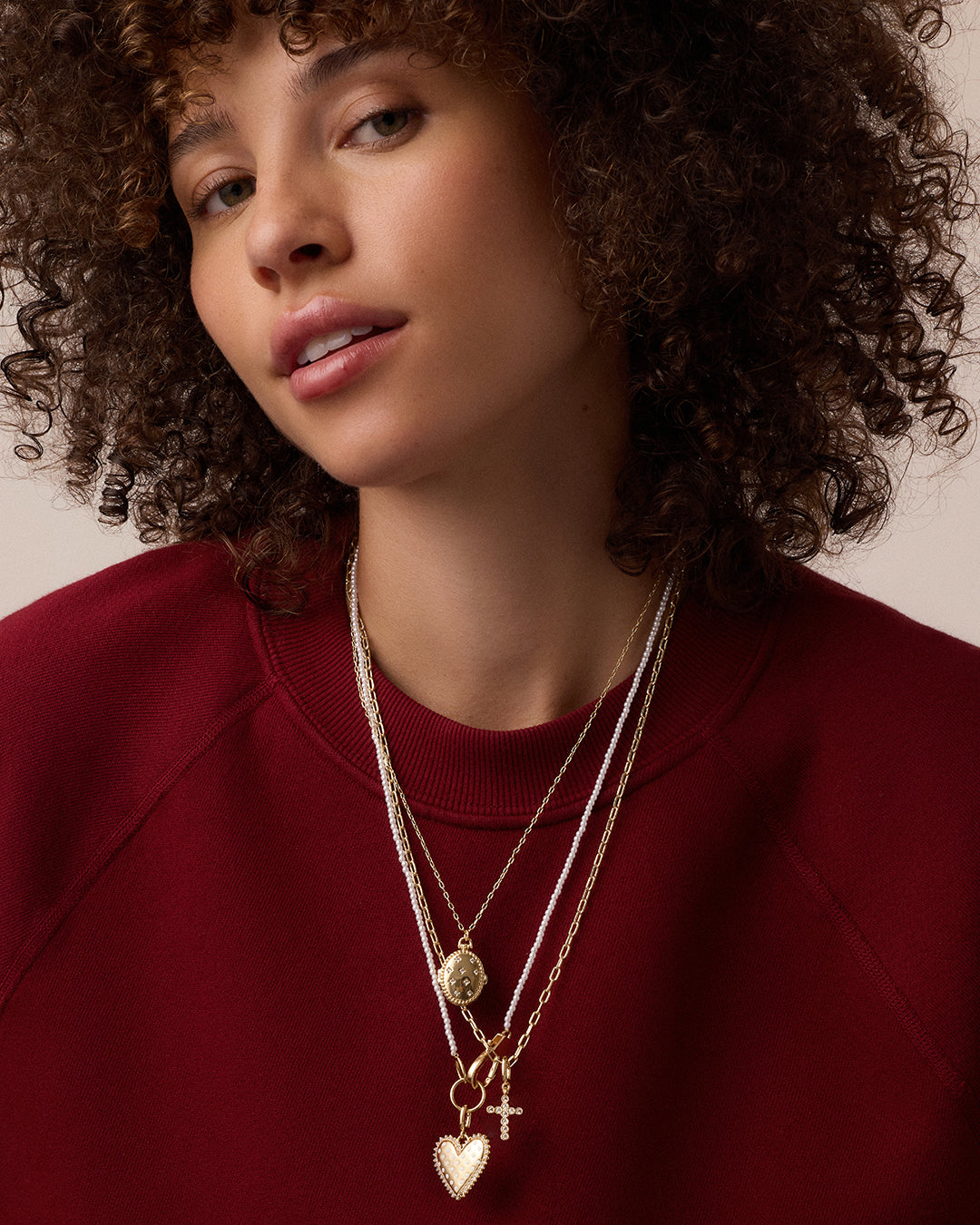 Shimmer Cross Parker Charm - Image 3