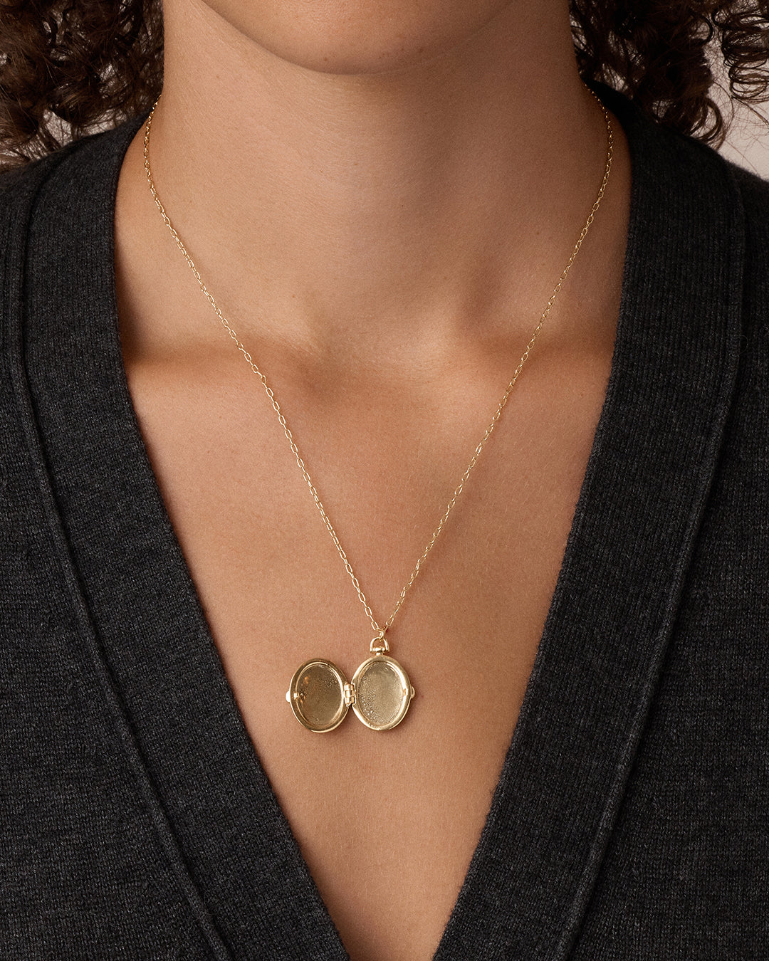 Celeste Locket Necklace - Image 3