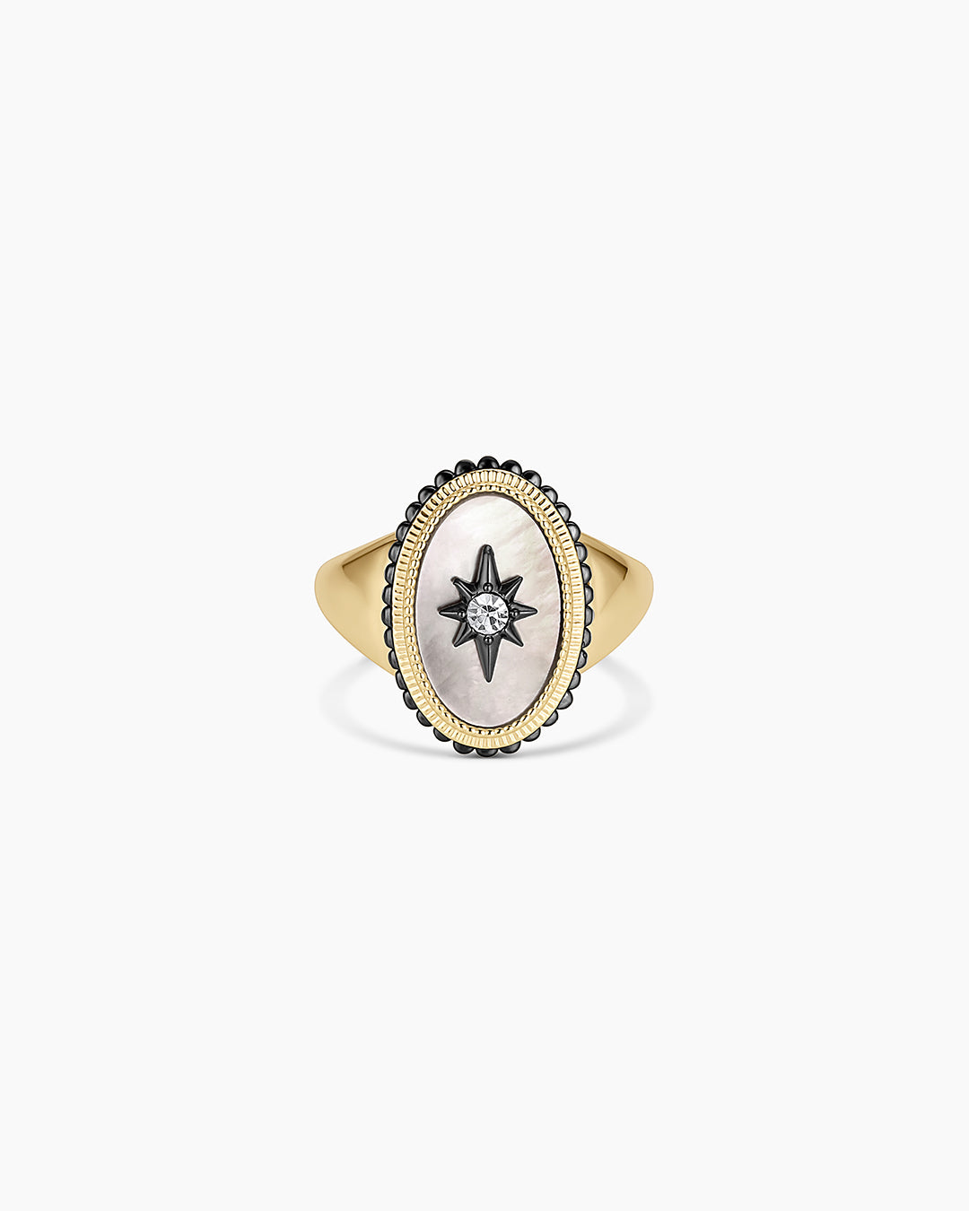 Vintage Burst Coin Ring