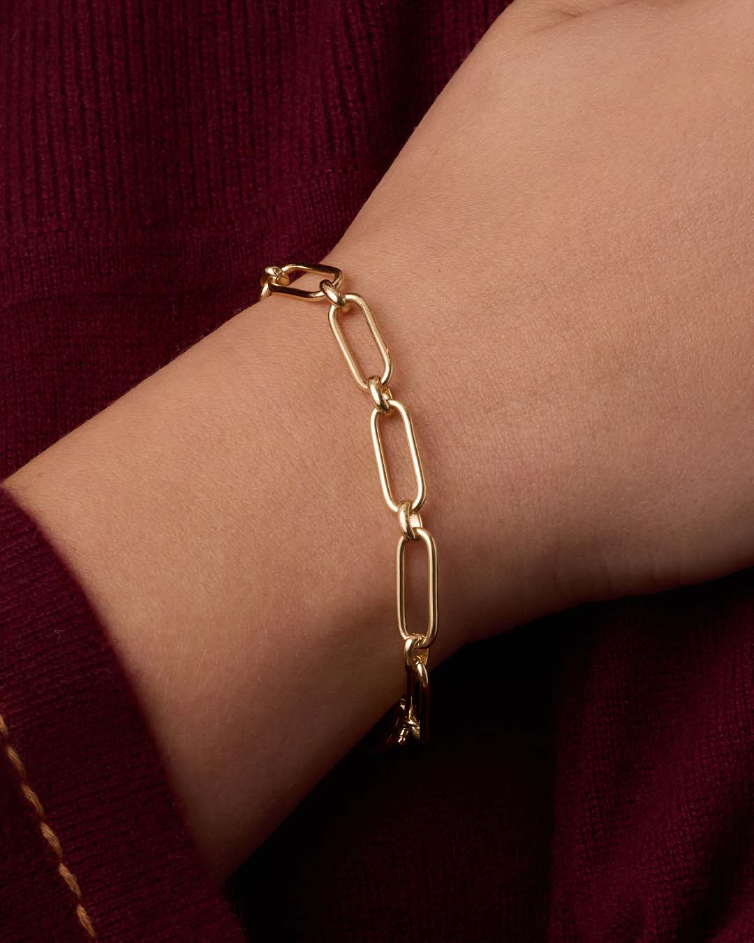 Alternative view of Zoey Statement Link Bracelet