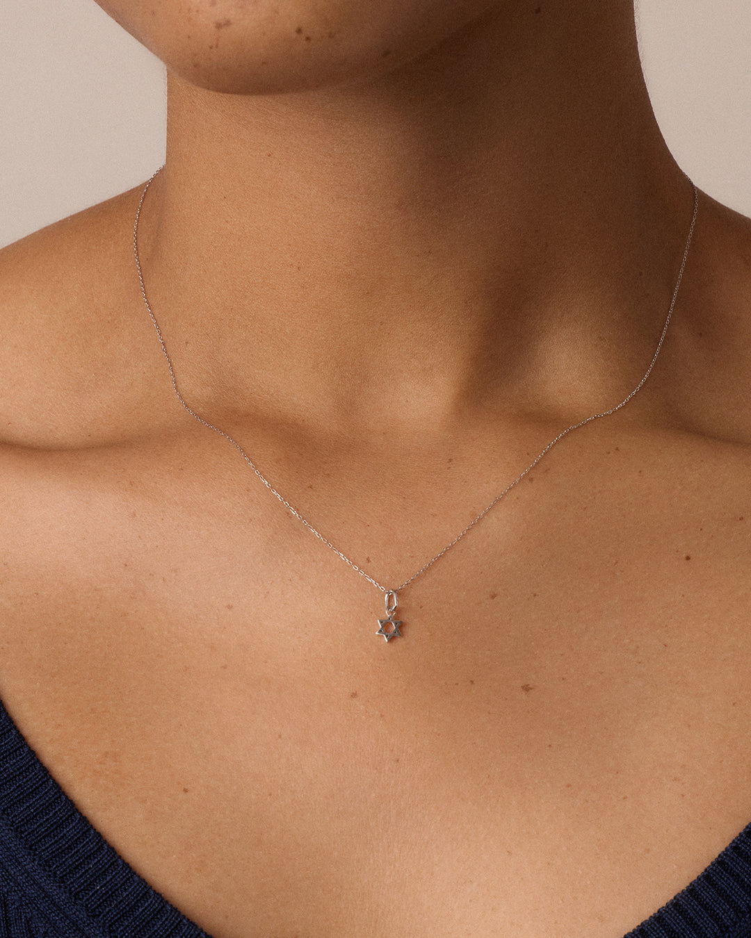 14k Gold Star of David Charm - Image 6