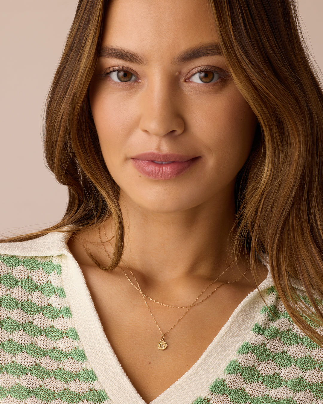 14k Gold Parker Delicate Link Necklace - Image 3