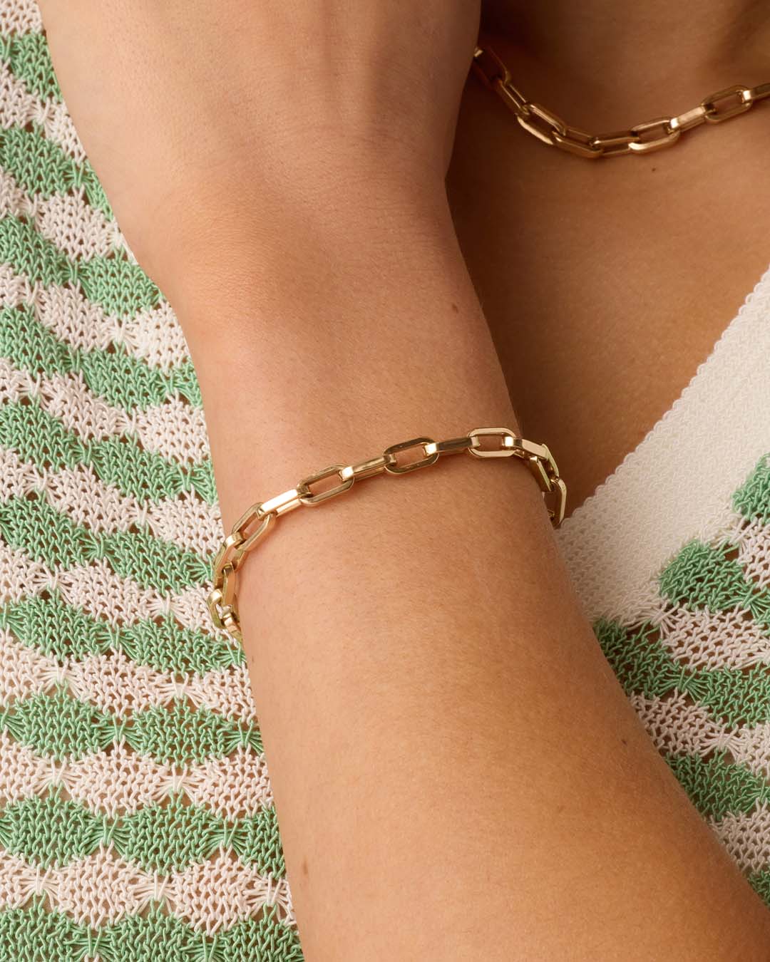 14k Gold Parker Luxe Bracelet - Image 6