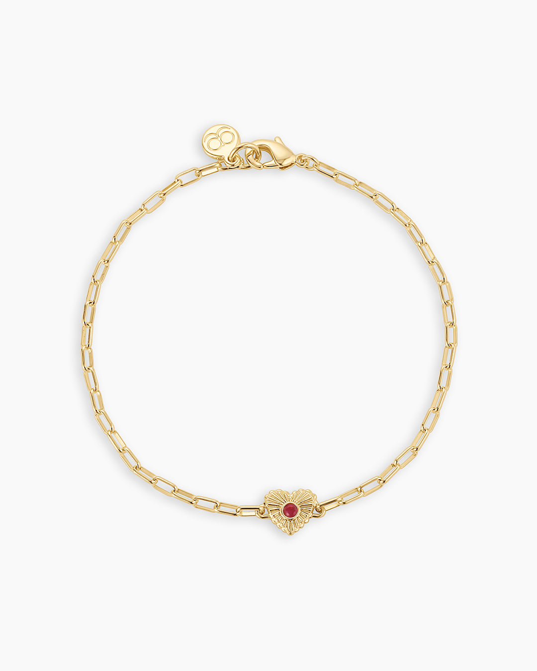 Birthstone Heart Bracelet - Image 5