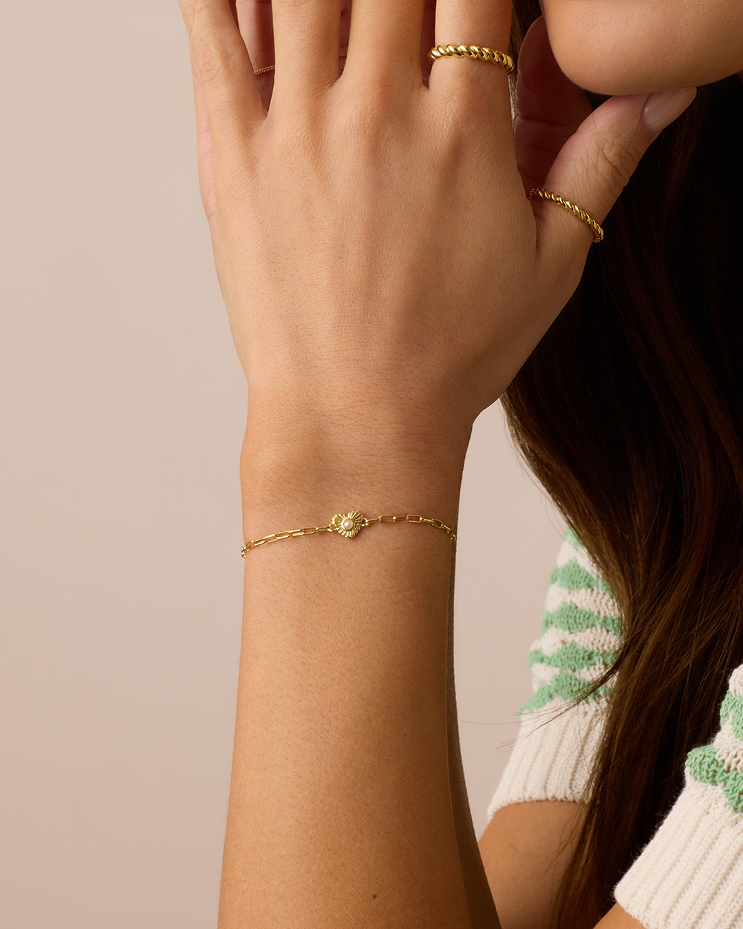 Birthstone Heart Bracelet - Image 10