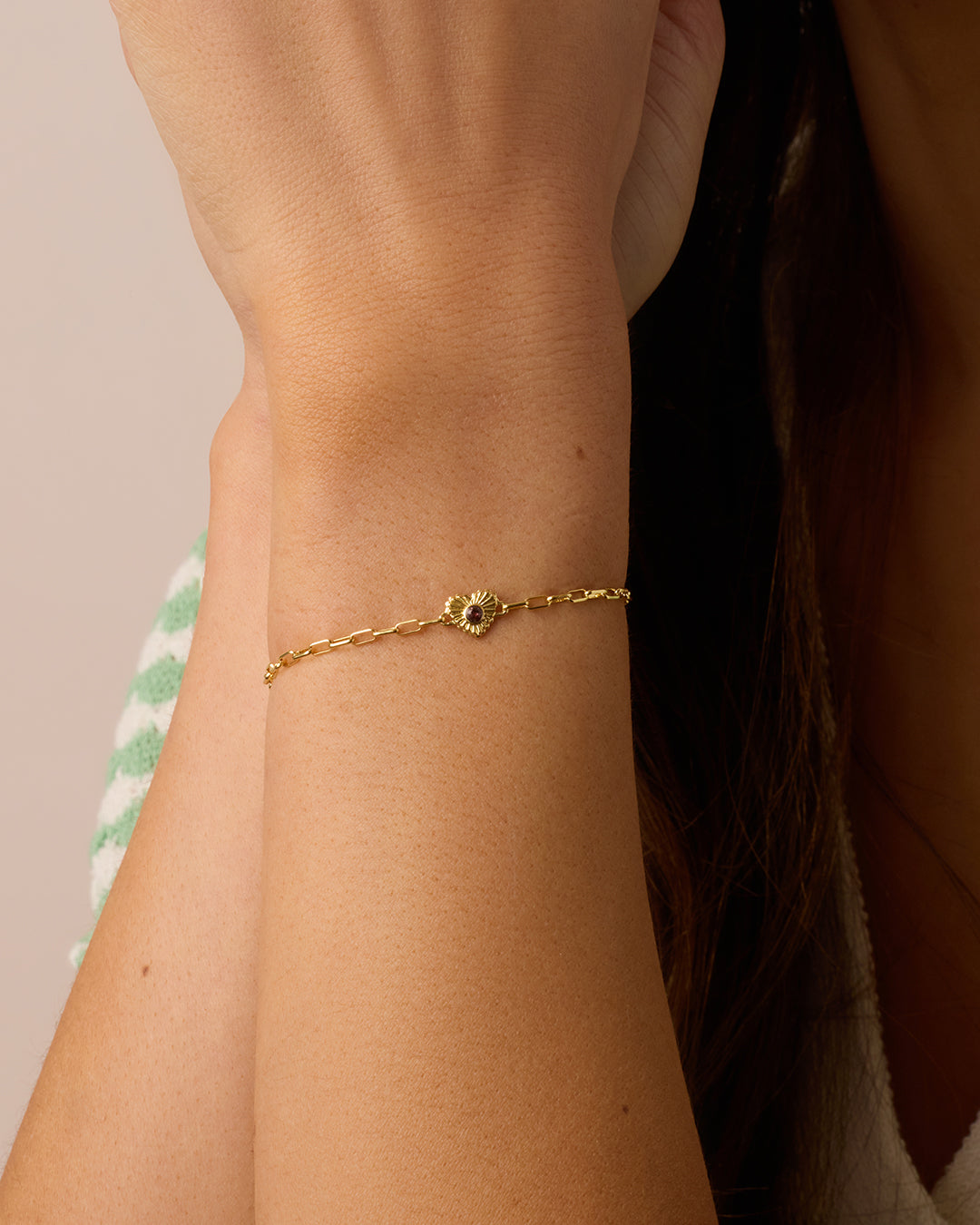 Birthstone Heart Bracelet - Image 34