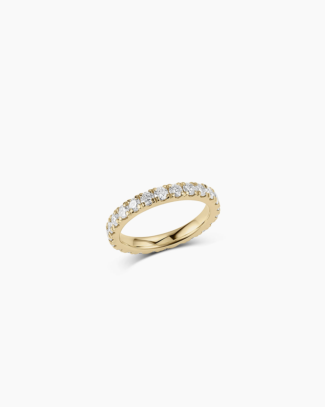 Lab Grown Diamond Eternity Ring 2mm - Image 6
