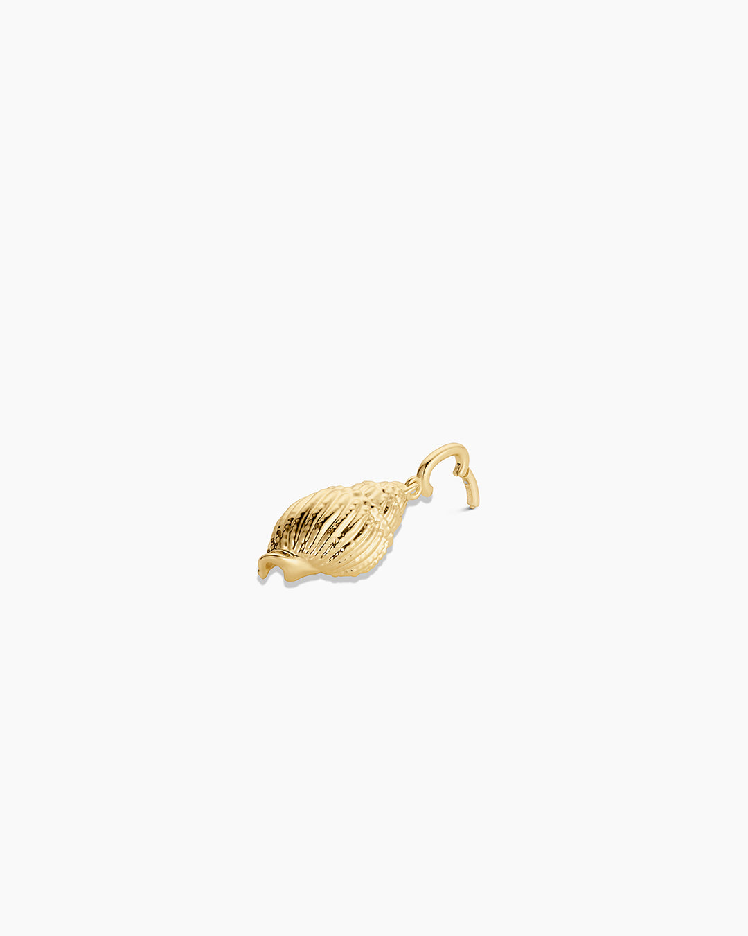 Gold Tulip Shell Parker Charm - Image 4