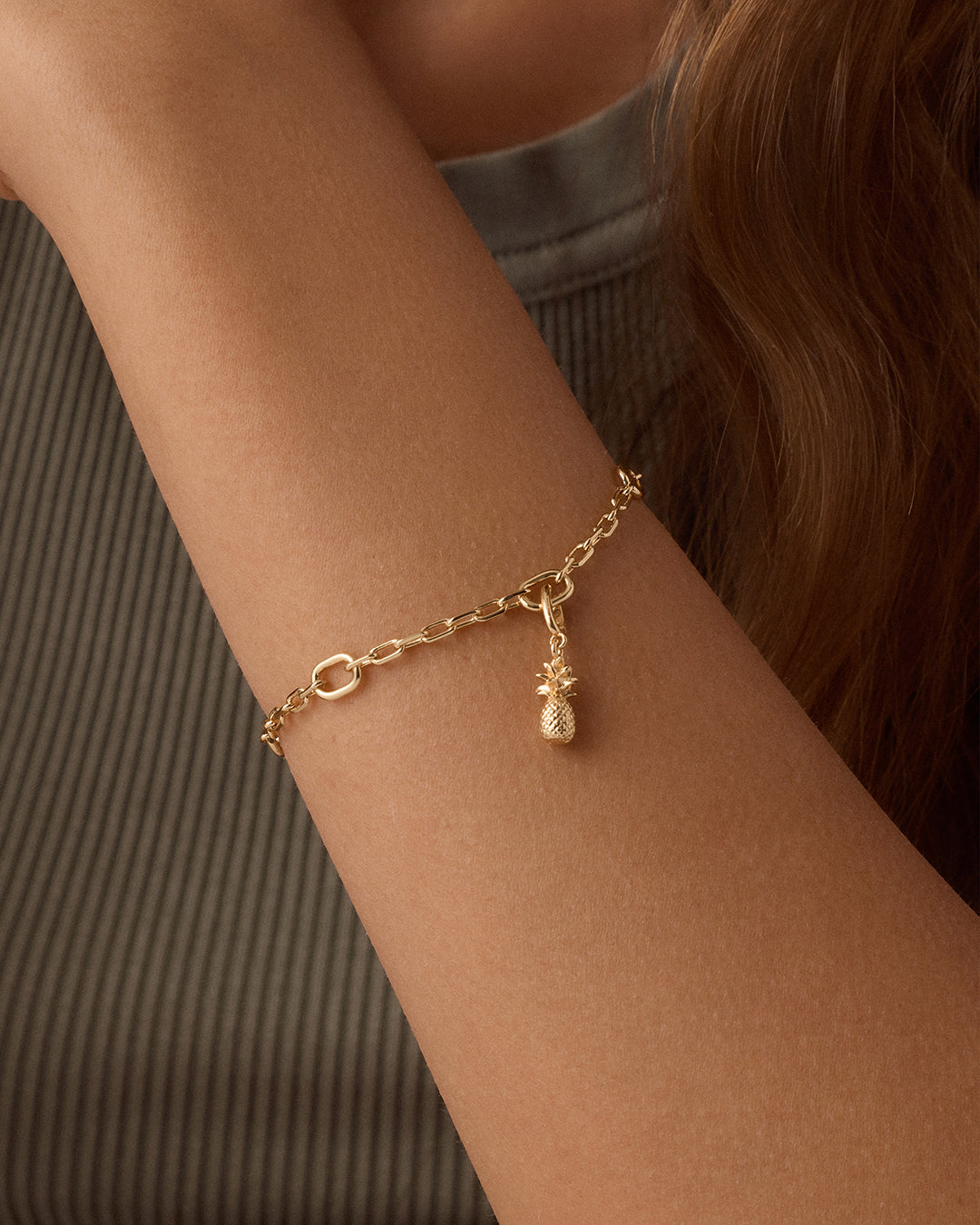 Alternative view of Pineapple Parker Charm