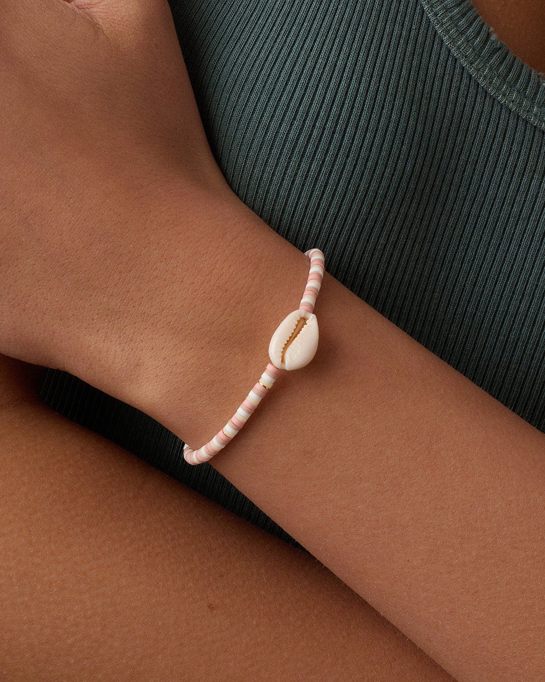 Alternative view of Harbor Shell Bracelet