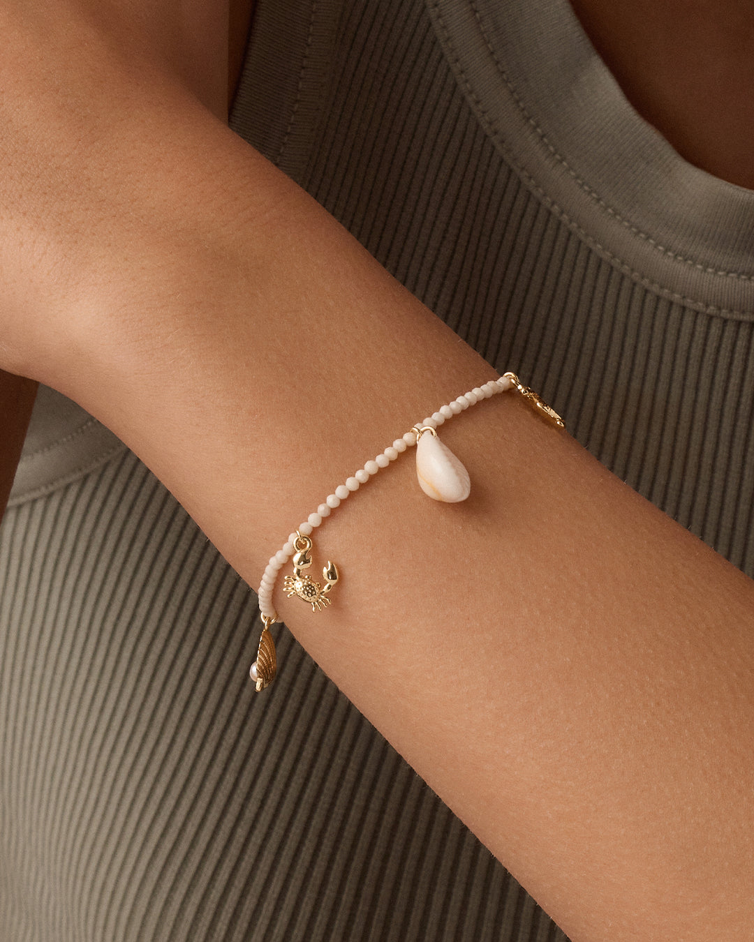 Alternative view of Ocean Mini Charm Bracelet