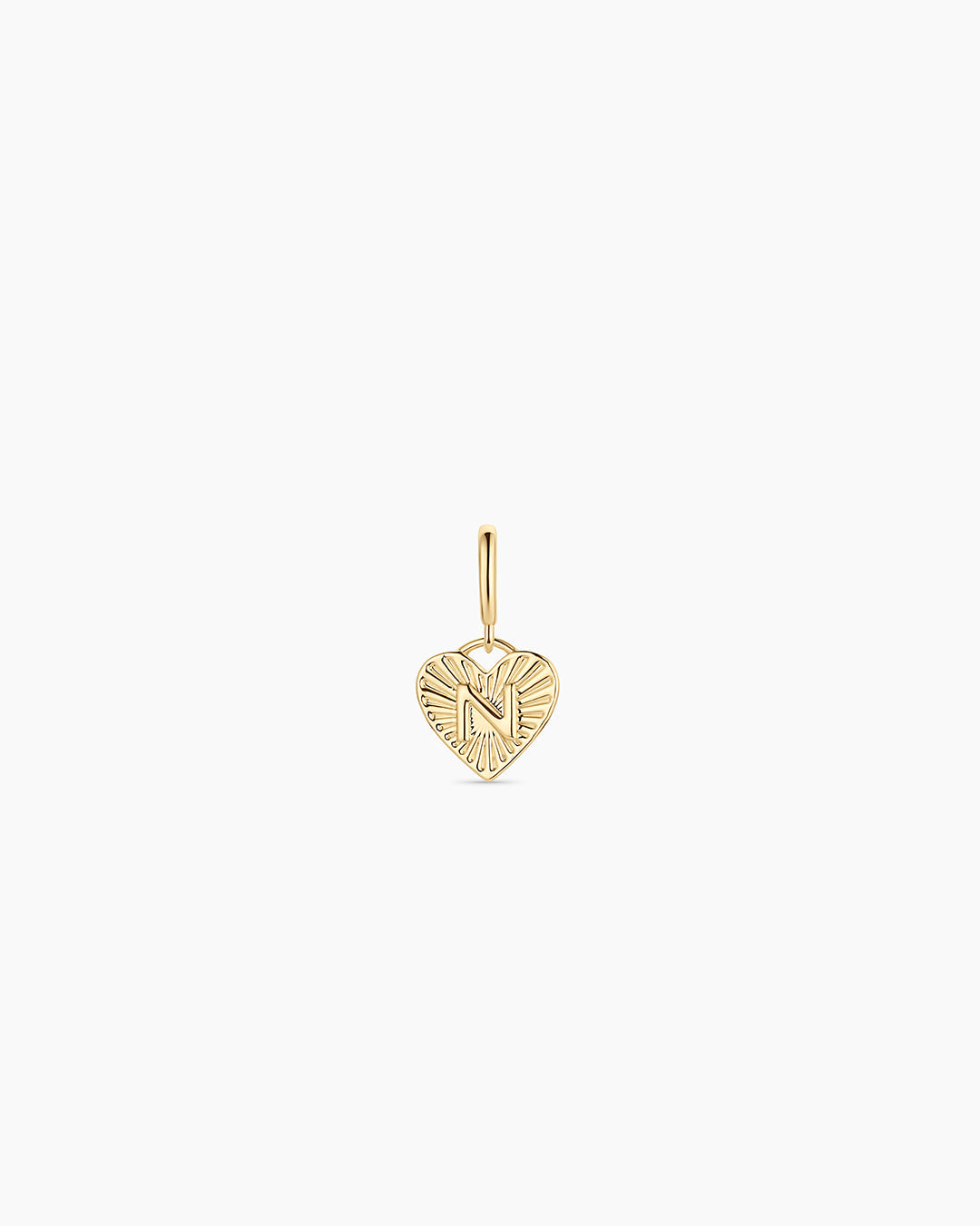 Vintage Heart Alphabet Parker Charm - Image 5