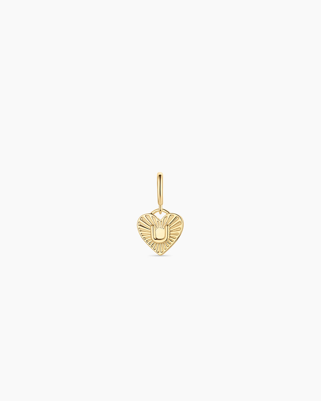 Vintage Heart Alphabet Parker Charm - Image 3