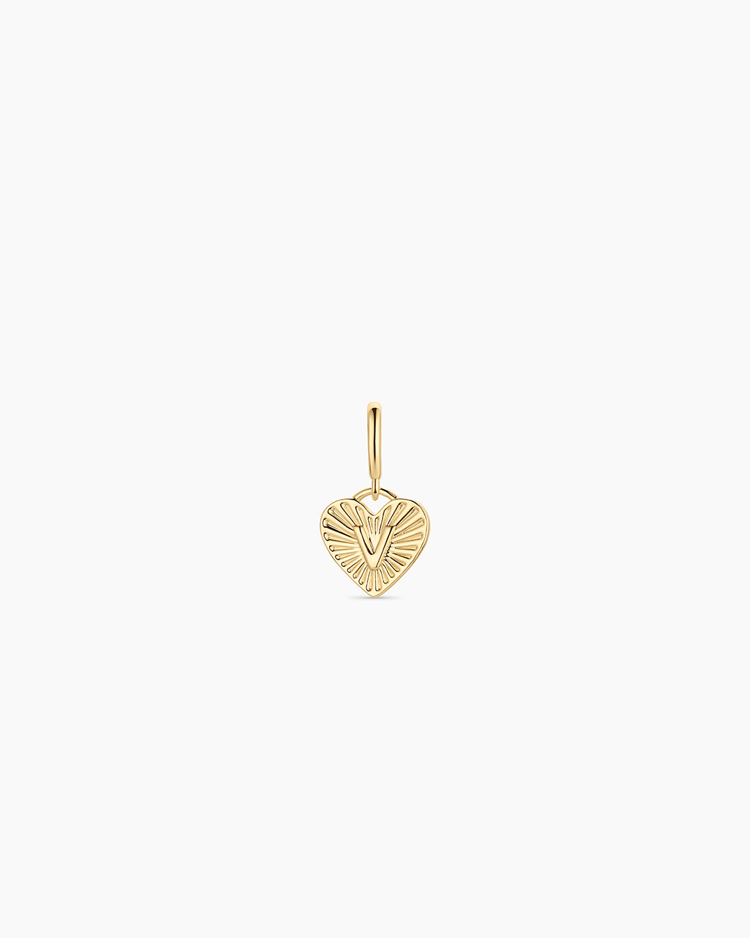 Vintage Heart Alphabet Parker Charm - Image 7