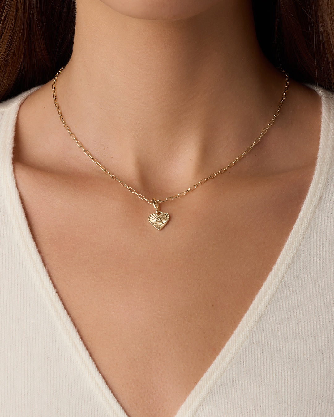 Vintage Heart Alphabet Parker Charm - Image 36