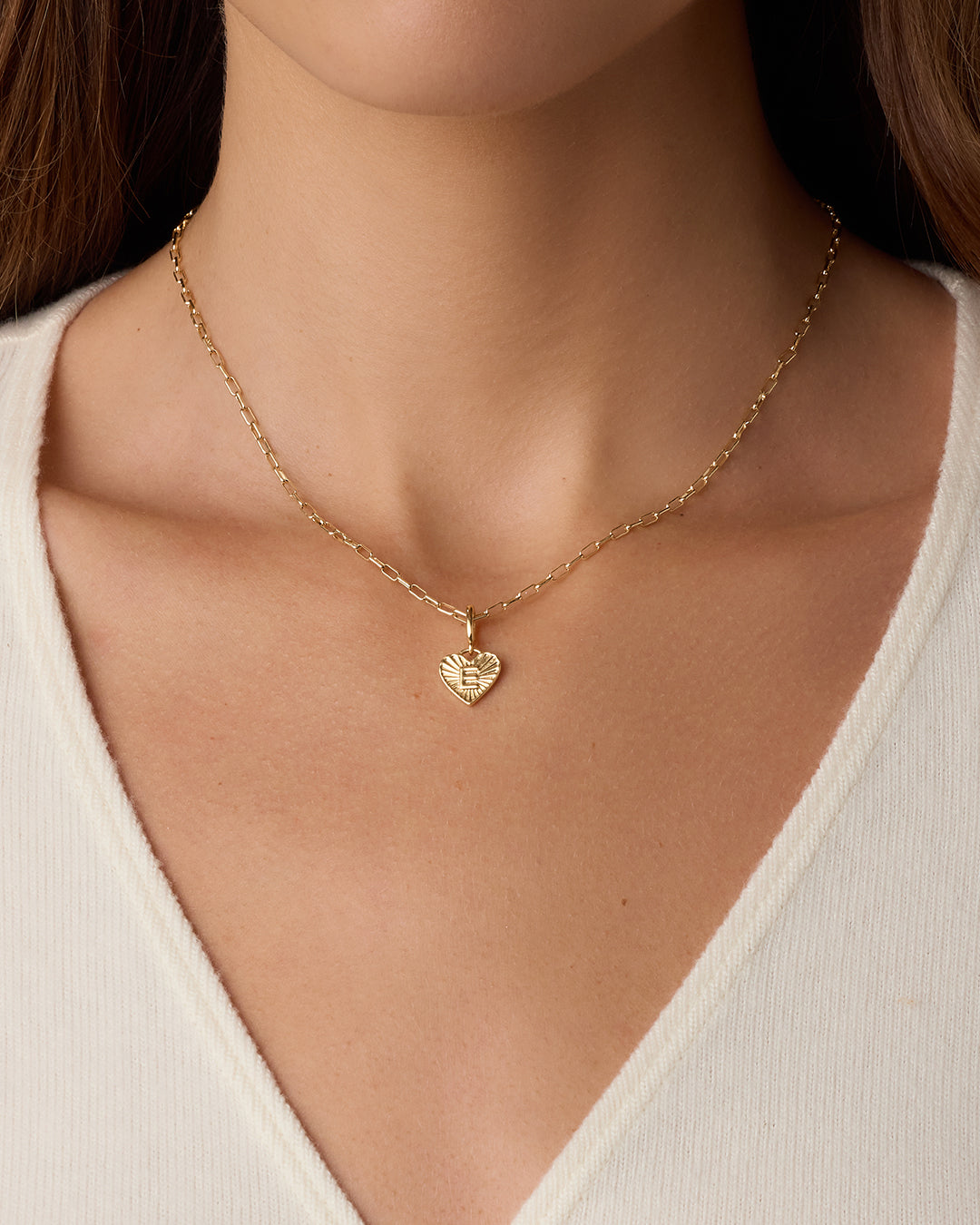 Vintage Heart Alphabet Parker Charm - Image 49