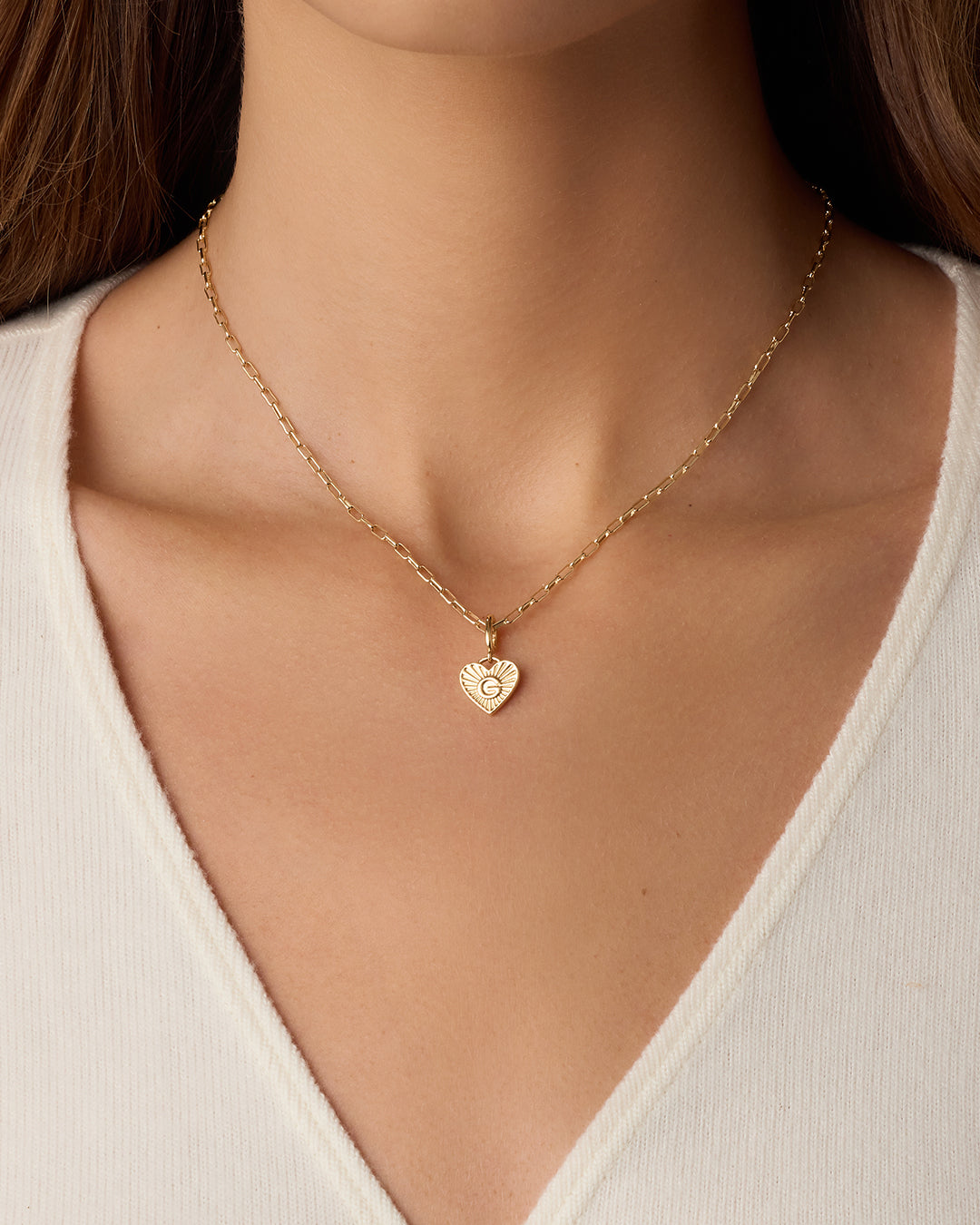 Vintage Heart Alphabet Parker Charm - Image 44