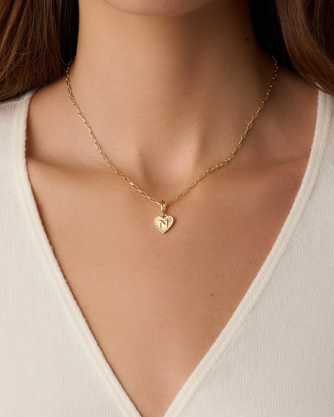 Vintage Heart Alphabet Parker Charm - Image 39