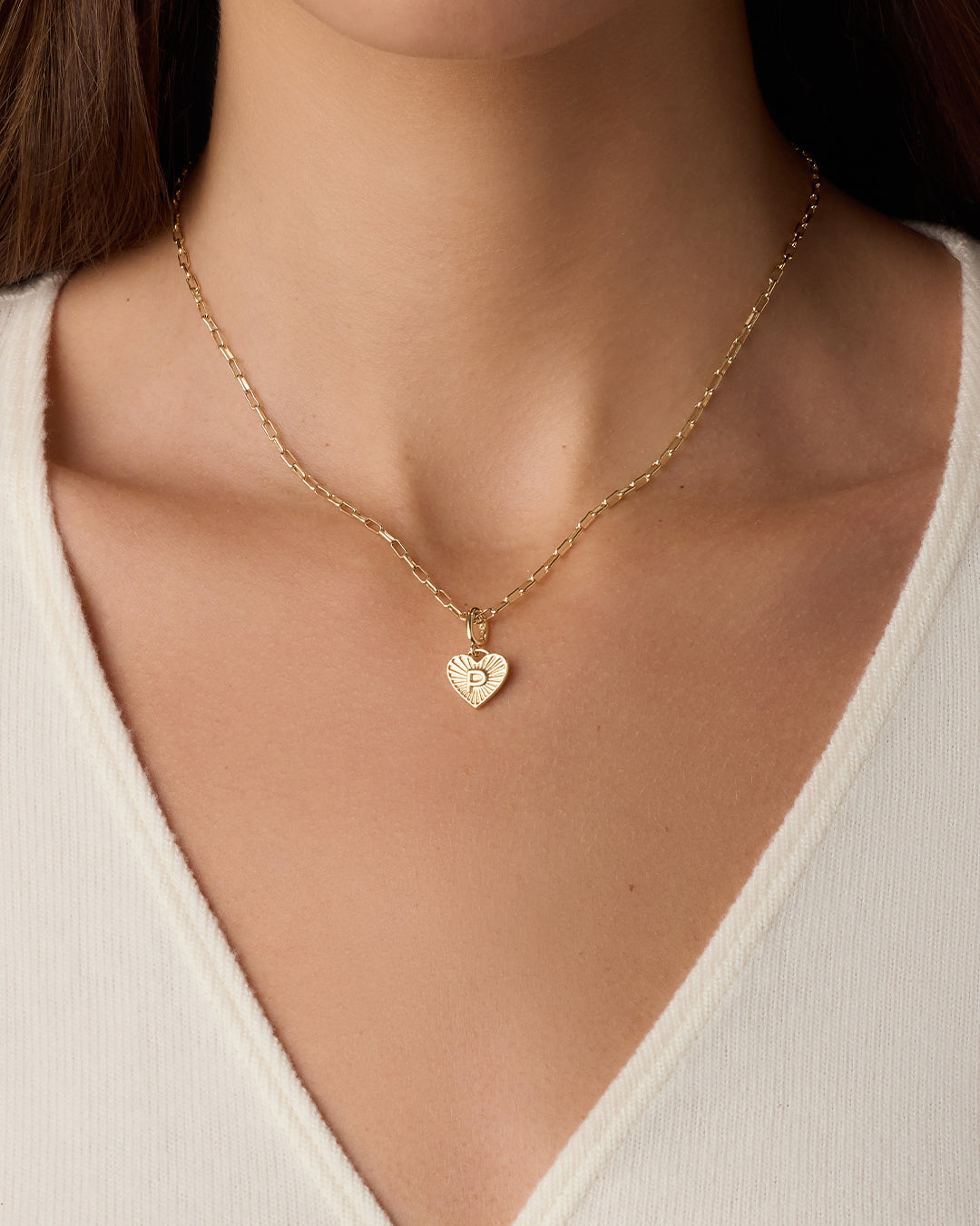 Vintage Heart Alphabet Parker Charm - Image 32