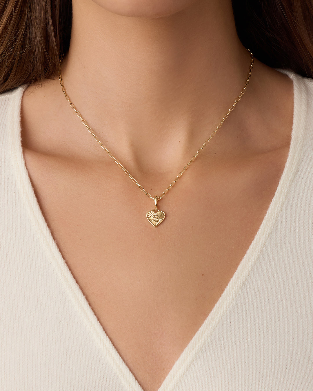 Vintage Heart Alphabet Parker Charm - Image 30