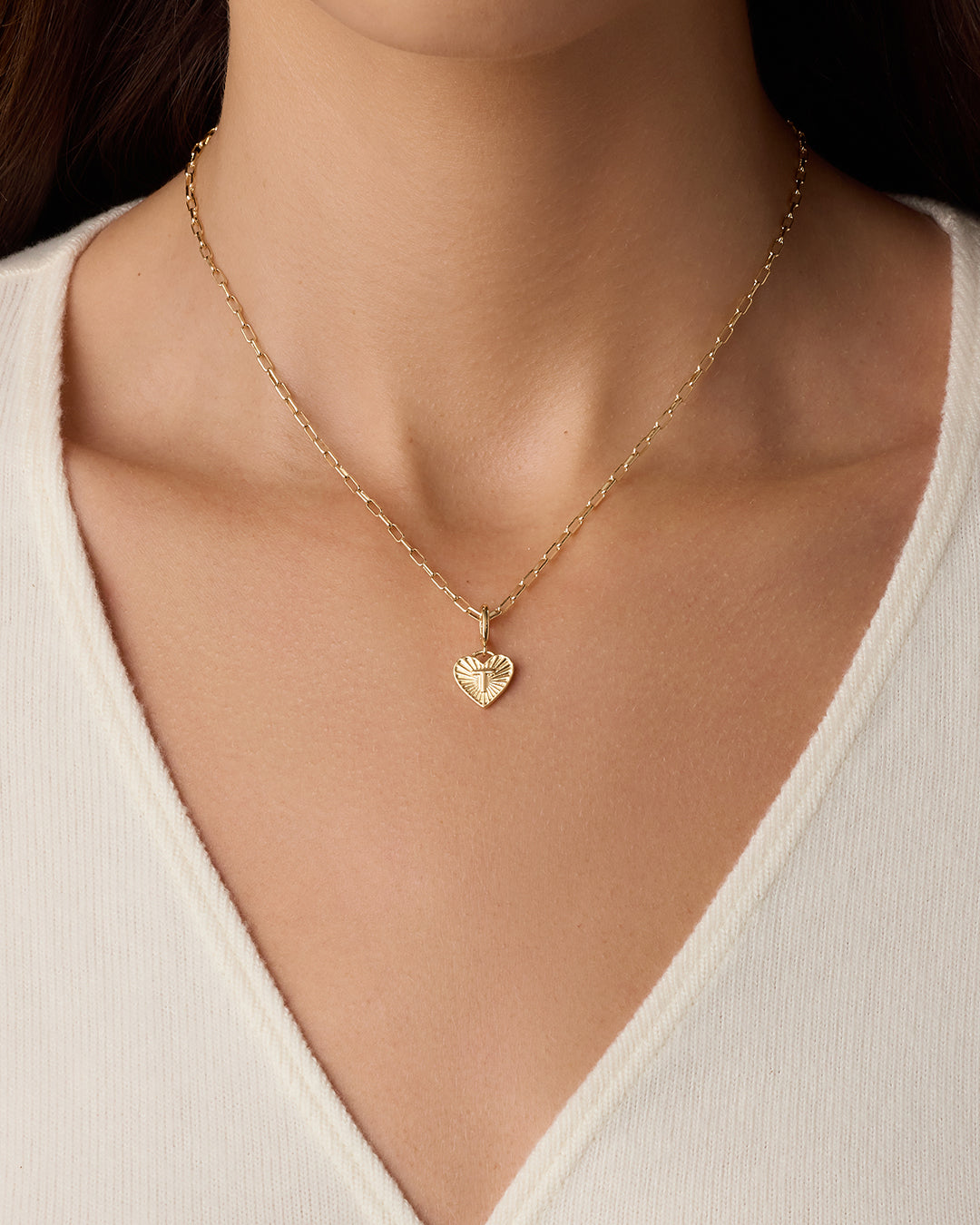 Vintage Heart Alphabet Parker Charm - Image 28