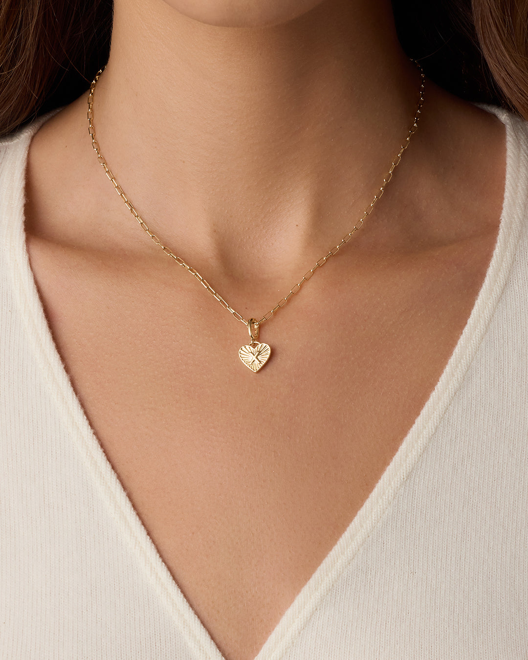 Vintage Heart Alphabet Parker Charm - Image 29