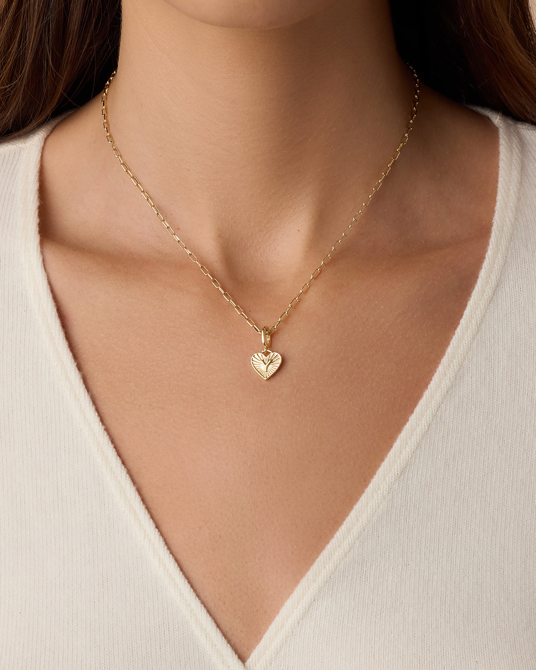 Vintage Heart Alphabet Parker Charm - Image 27