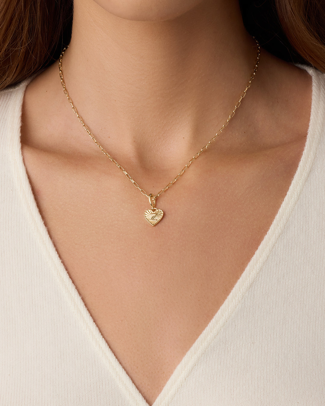 Vintage Heart Alphabet Parker Charm - Image 41