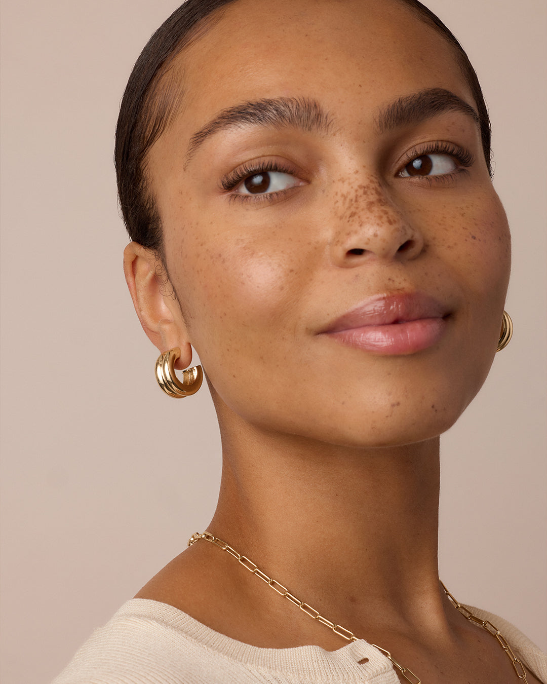 Lou Stacked Hoops - Image 3