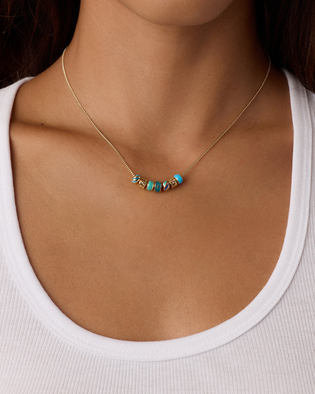 Alternative view of Lightning Strikes Necklace