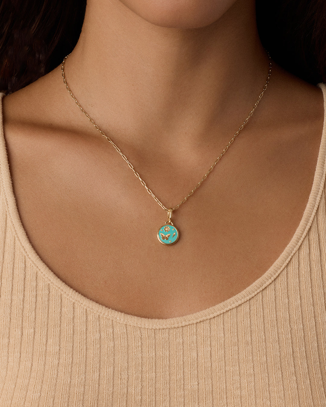 Alternative view of Lightning Strikes Parker Charm