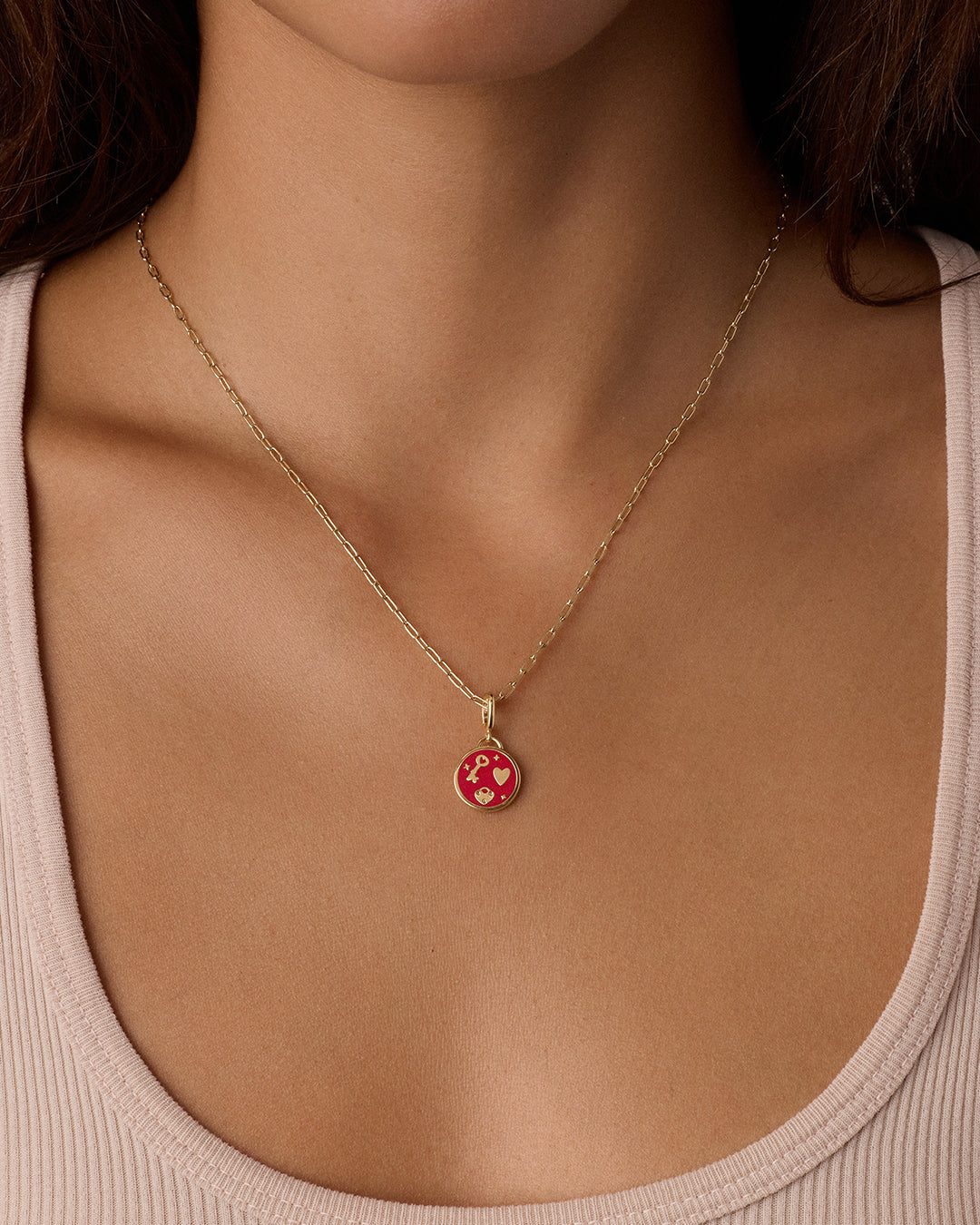 Alternative view of Love U Parker Charm